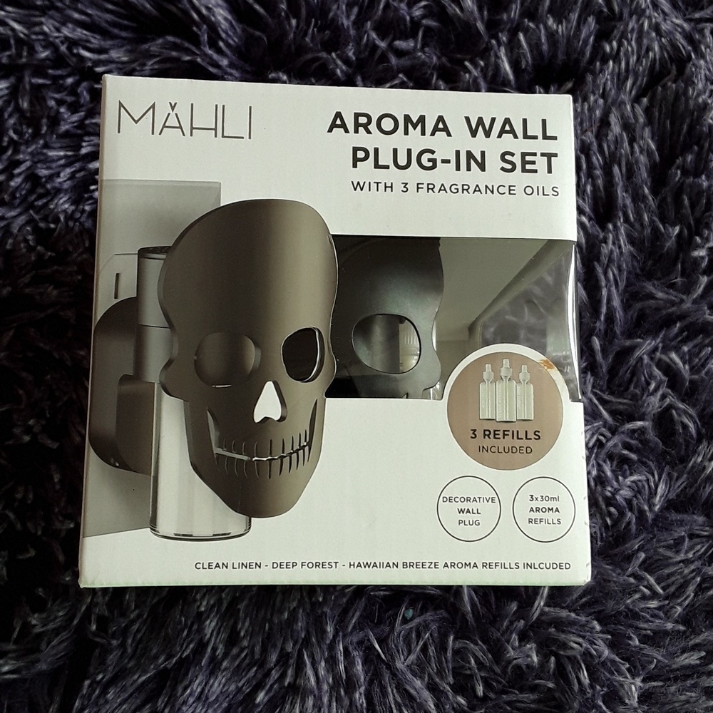 MAHLI Aroma skull wall plug